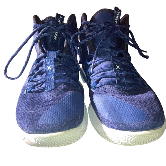 Nike Hyper Dunks X TB Basketball Shoes size 7.5 Navy Color - Picture 5 of 8
